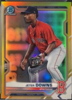 Jeter Downs [Gold Refractor] #BCP-107