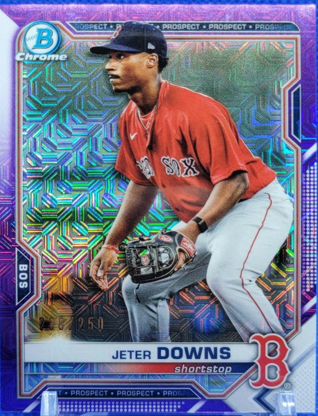 Jeter Downs [Purple Refractor] #BCP-107