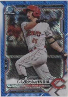 Jonathan India [Blue Shimmer Refractor] #BCP-46
