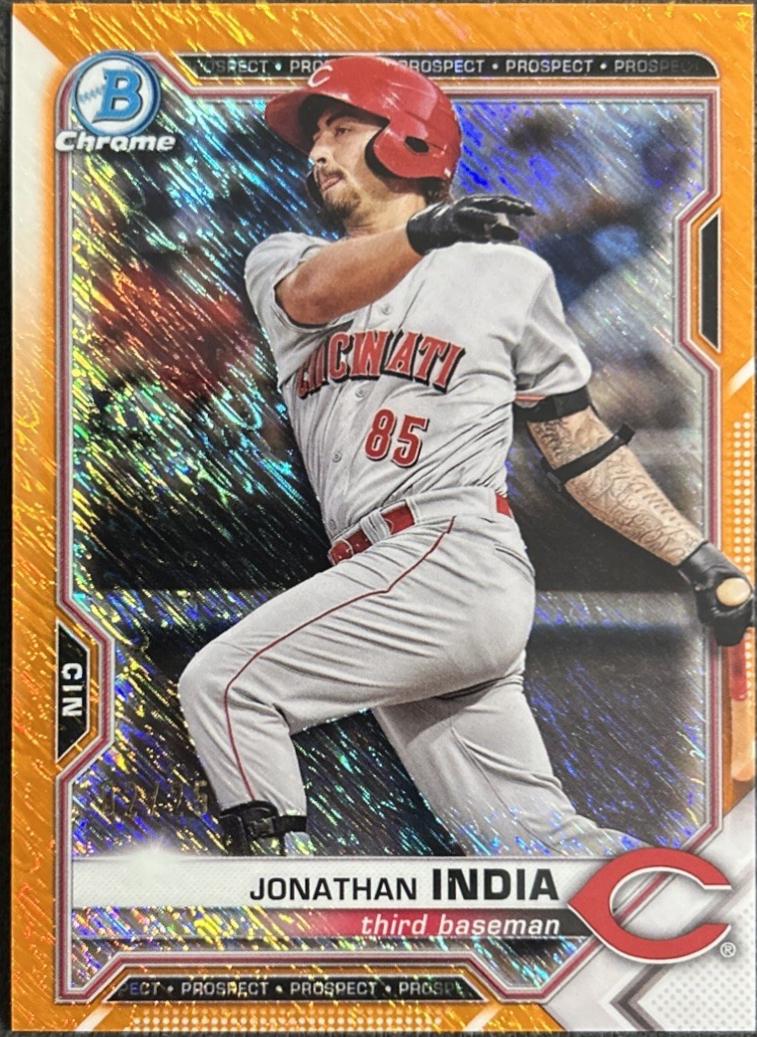 Jonathan India [Orange Shimmer Refractor] #BCP-46