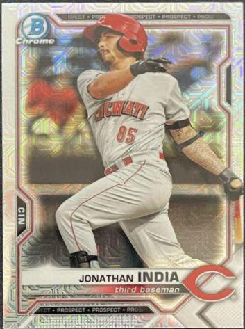 Jonathan India [Yellow Refractor Mega Box Mojo] #BCP-46