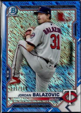 Jordan Balazovic [Blue Shimmer Refractor] #BCP-61
