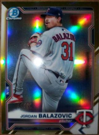 Jordan Balazovic [Gold Refractor] #BCP-61