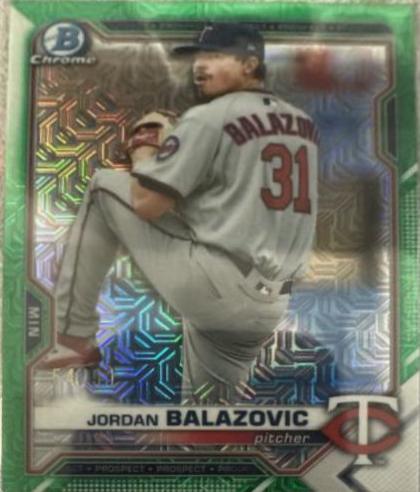 Jordan Balazovic [Green Refractor] #BCP-61