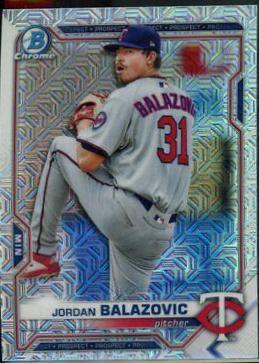Jordan Balazovic [Yellow Refractor Mega Box Mojo] #BCP-61