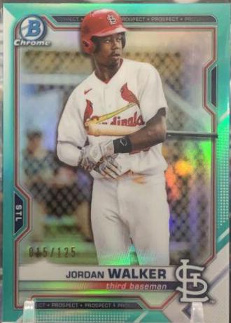 Jordan Walker [Aqua Refractor] #BCP-146