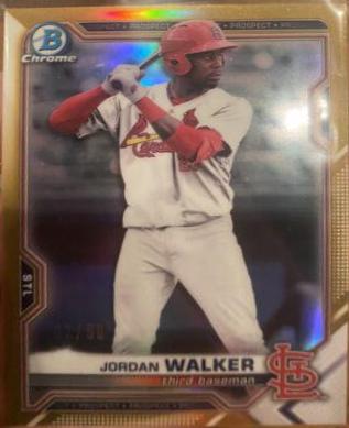 Jordan Walker [Gold Refractor] #BCP-146