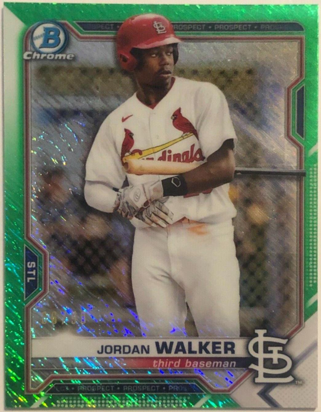 Jordan Walker [Green Refractor] #BCP-146