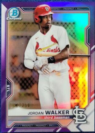 Jordan Walker [Purple Refractor] #BCP-146