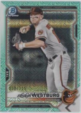 Jordan Westburg [Aqua Refractor] #BCP-98
