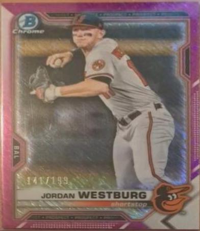 Jordan Westburg [Fuchsia Shimmer Refractor] #BCP-98