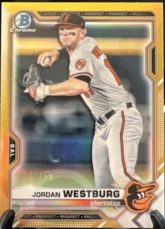Jordan Westburg [Gold Refractor Mega Box Mojo] #BCP-98