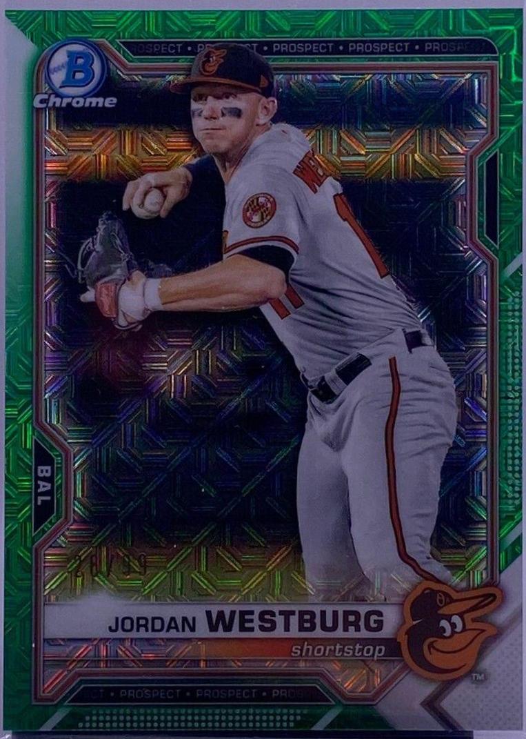 Jordan Westburg [Green Refractor Mega Box Mojo] #BCP-98