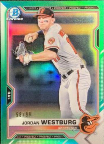 Jordan Westburg [Green Refractor] #BCP-98