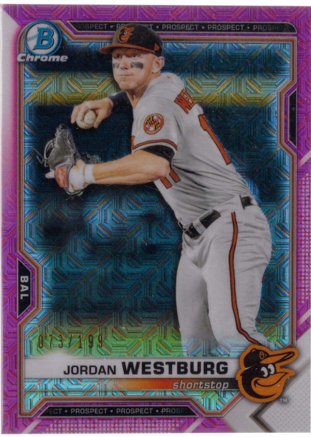 Jordan Westburg [Pink Refractor Mega Box Mojo] #BCP-98