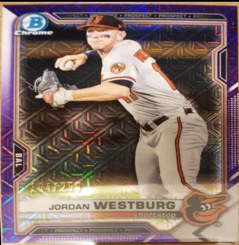 Jordan Westburg [Purple Refractor] #BCP-98