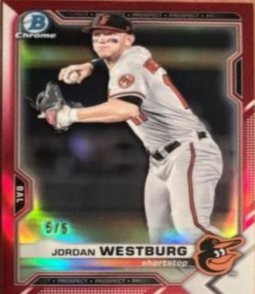 Jordan Westburg [Red Refractor] #BCP-98
