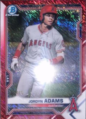 Jordyn Adams [Red Refractor] #BCP-30