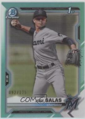 Jose Salas [Aqua Refractor] #BCP-110