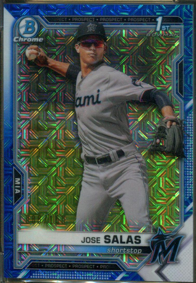 Jose Salas [Blue Refractor Mega Box Mojo] #BCP-110