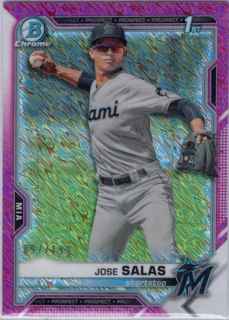 Jose Salas [Fuchsia Shimmer Refractor] #BCP-110