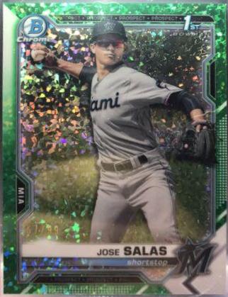 Jose Salas [Green Refractor] #BCP-110