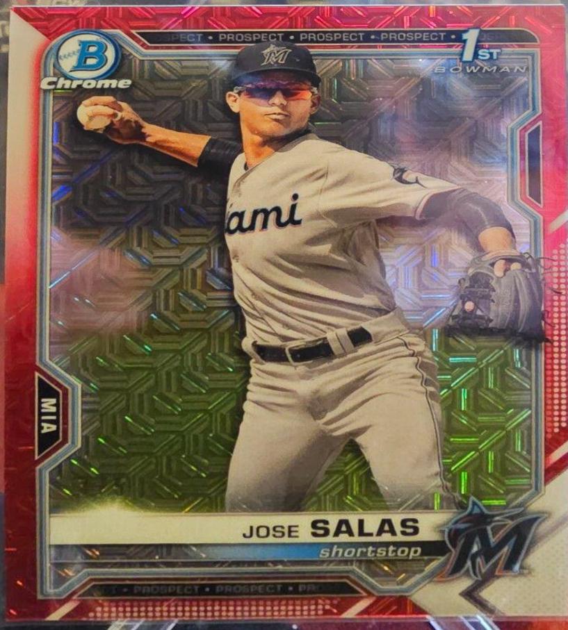 Jose Salas [Red Refractor Mega Box Mojo] #BCP-110