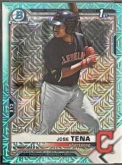 Jose Tena [Aqua Refractor Mega Box Mojo] #BCP-128
