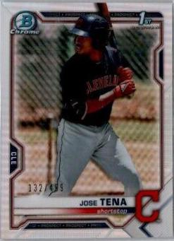 Jose Tena [Aqua Shimmer Refractor] #BCP-128