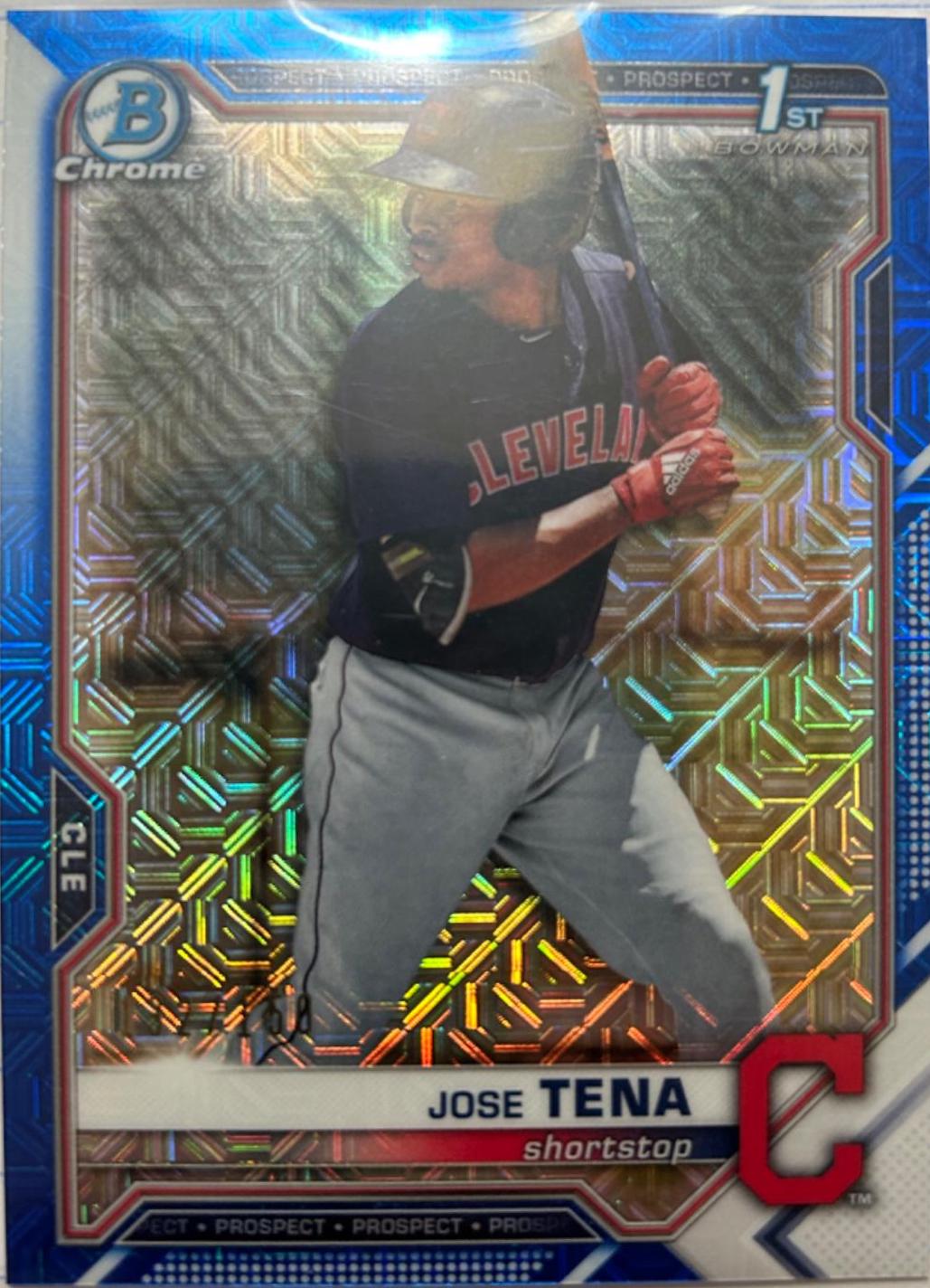 Jose Tena [Blue Shimmer Refractor] #BCP-128