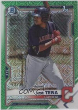 Jose Tena [Green Refractor Mega Box Mojo] #BCP-128