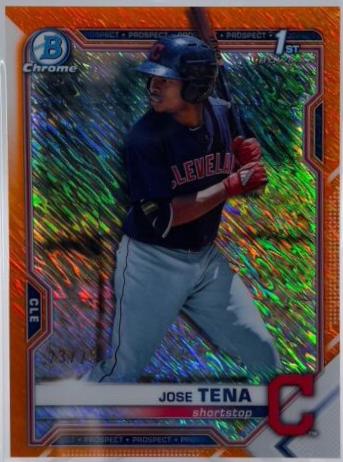 Jose Tena [Orange Shimmer Refractor] #BCP-128