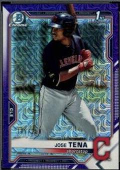 Jose Tena [Purple Refractor Mega Box Mojo] #BCP-128