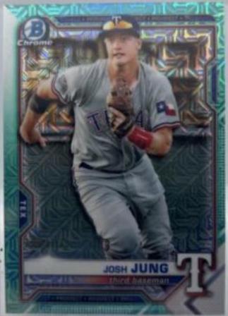 Josh Jung [Aqua Refractor Mega Box Mojo] #BCP-38