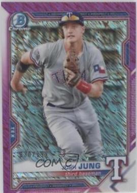 Josh Jung [Fuchsia Shimmer Refractor] #BCP-38