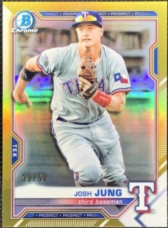 Josh Jung [Gold Refractor] #BCP-38