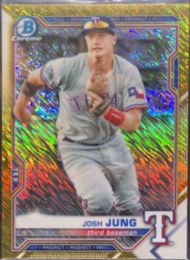 Josh Jung [Gold Shimmer Refractor] #BCP-38