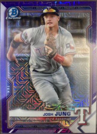 Josh Jung [Purple Refractor Mega Box Mojo] #BCP-38