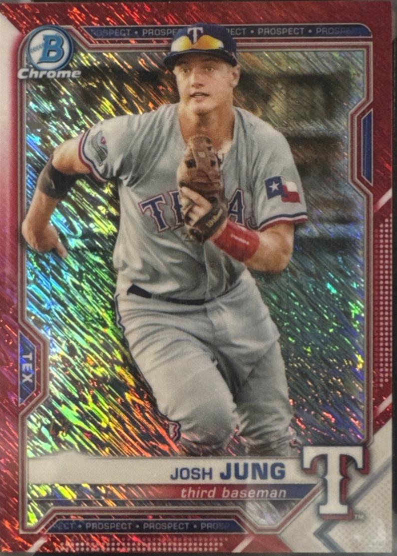 Josh Jung [Red Shimmer Refractor] #BCP-38