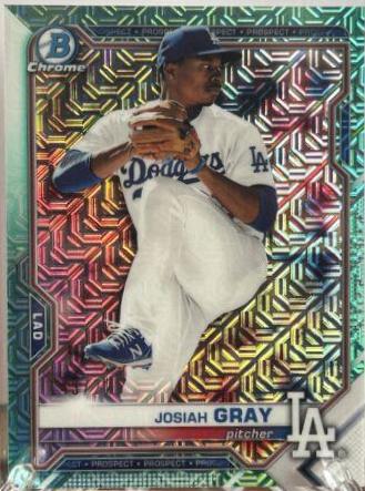 Josiah Gray [Aqua Refractor Mega Box Mojo] #BCP-150