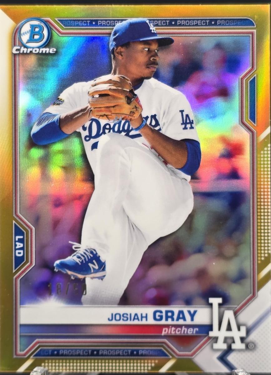 Josiah Gray [Gold Refractor] #BCP-150