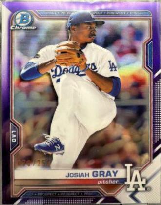 Josiah Gray [Purple Refractor] #BCP-150