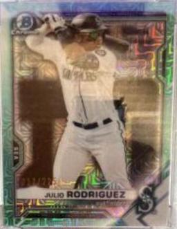 Julio Rodriguez [Aqua Refractor Mega Box Mojo] #BCP-86