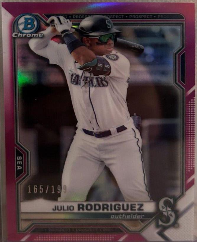 Julio Rodriguez [Fuchsia Refractor] #BCP-86