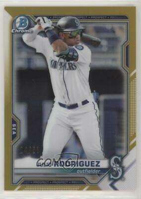 Julio Rodriguez [Gold Refractor] #BCP-86