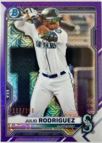 Julio Rodriguez [Purple Refractor] #BCP-86