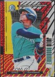 Julio Rodriguez [Red Refractor Mega Box Mojo] #BCP-86