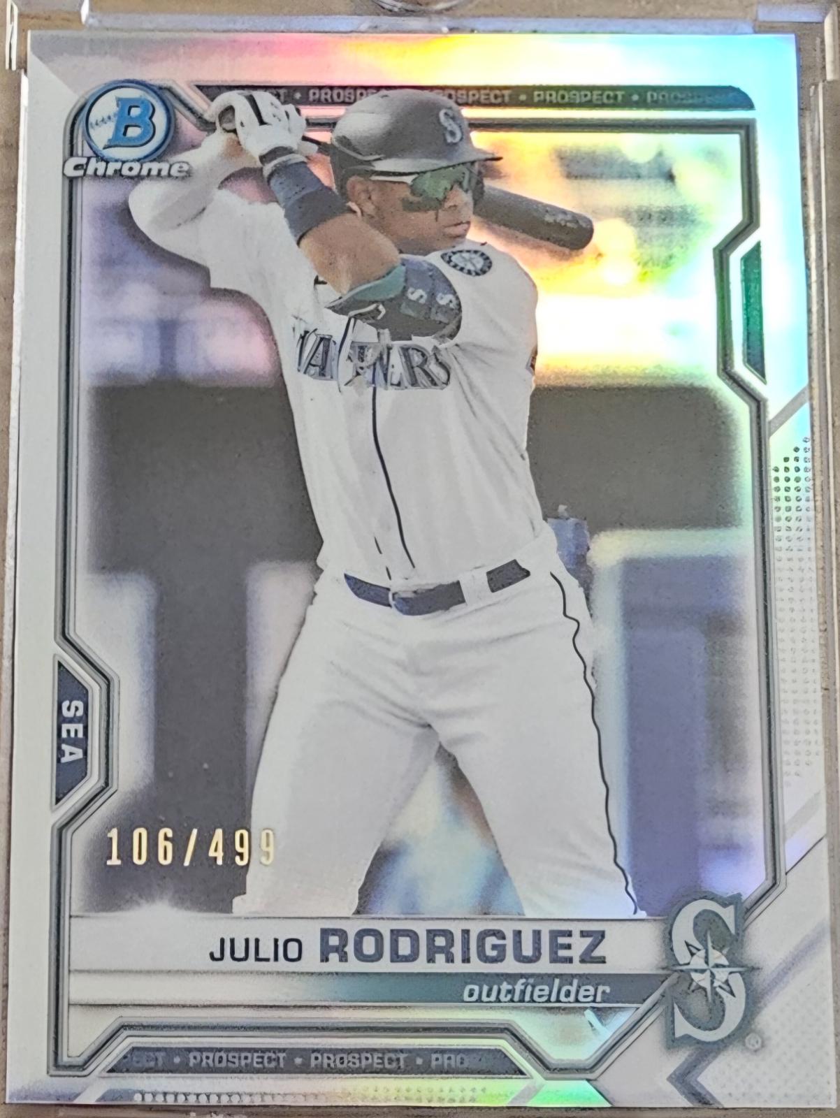 Julio Rodriguez [Refractor] #BCP-86