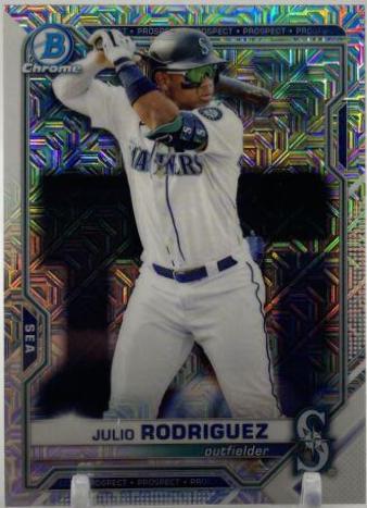 Julio Rodriguez [Yellow Refractor Mega Box Mojo] #BCP-86