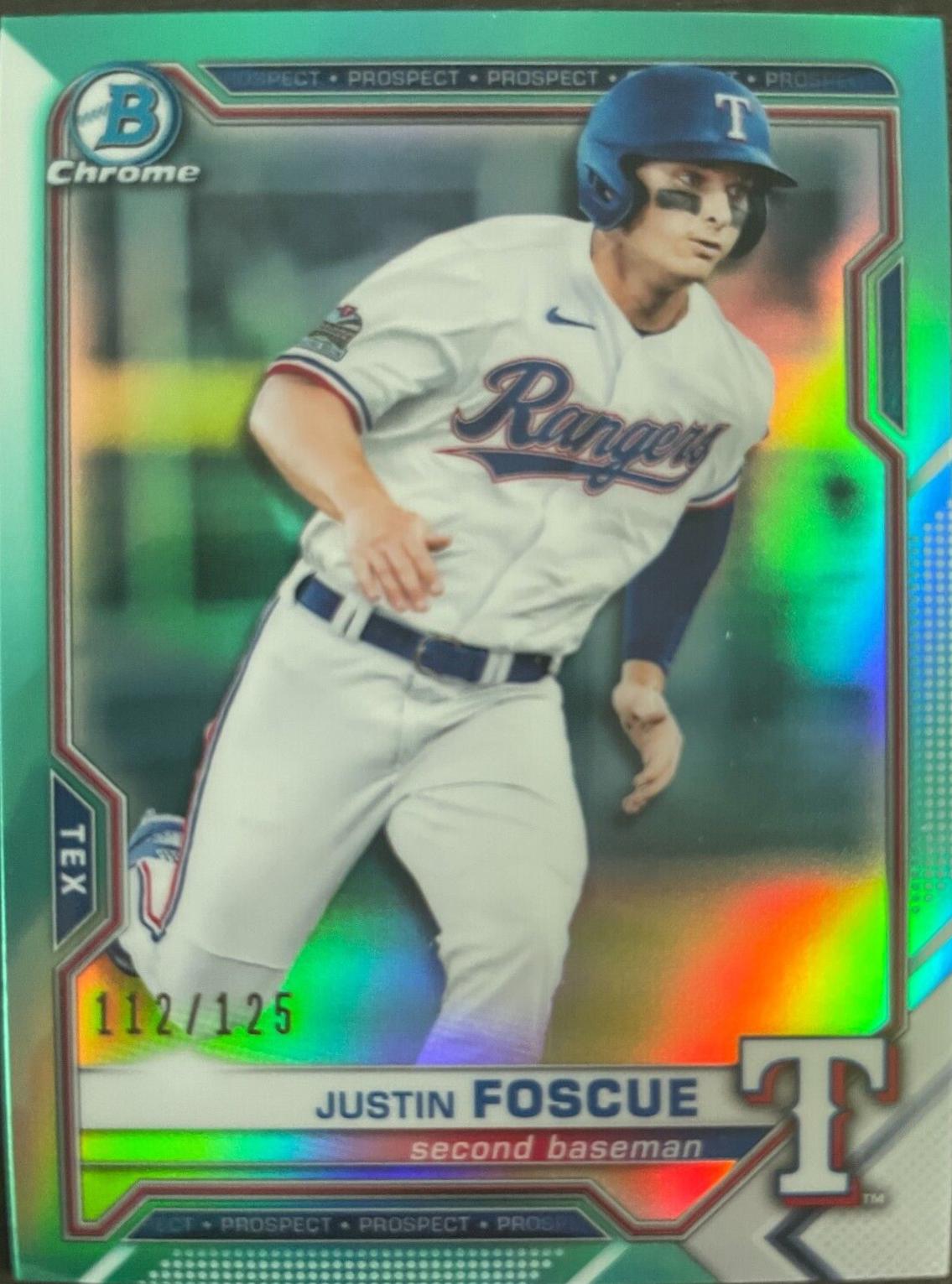 Justin Foscue [Aqua Refractor] #BCP-41